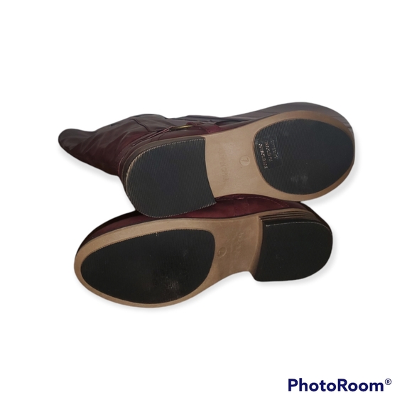 JG Burgundy boots - Picture 4 of 4